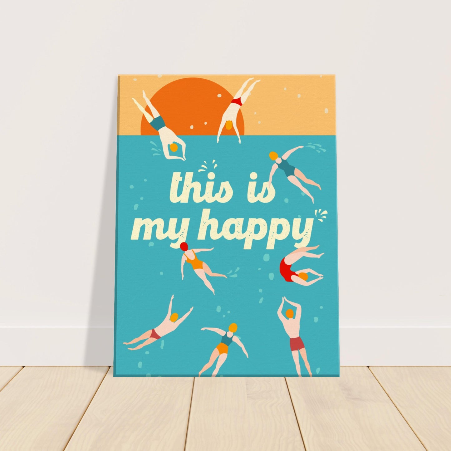This Is My Happy: Canvas Print