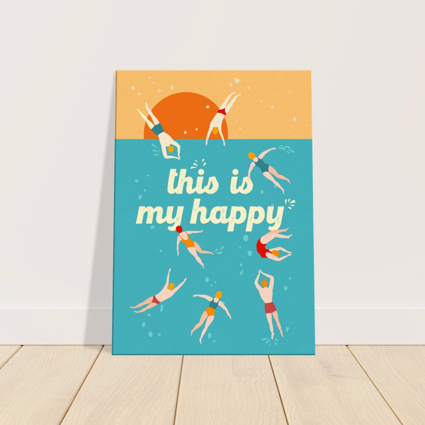 This Is My Happy: Canvas Print