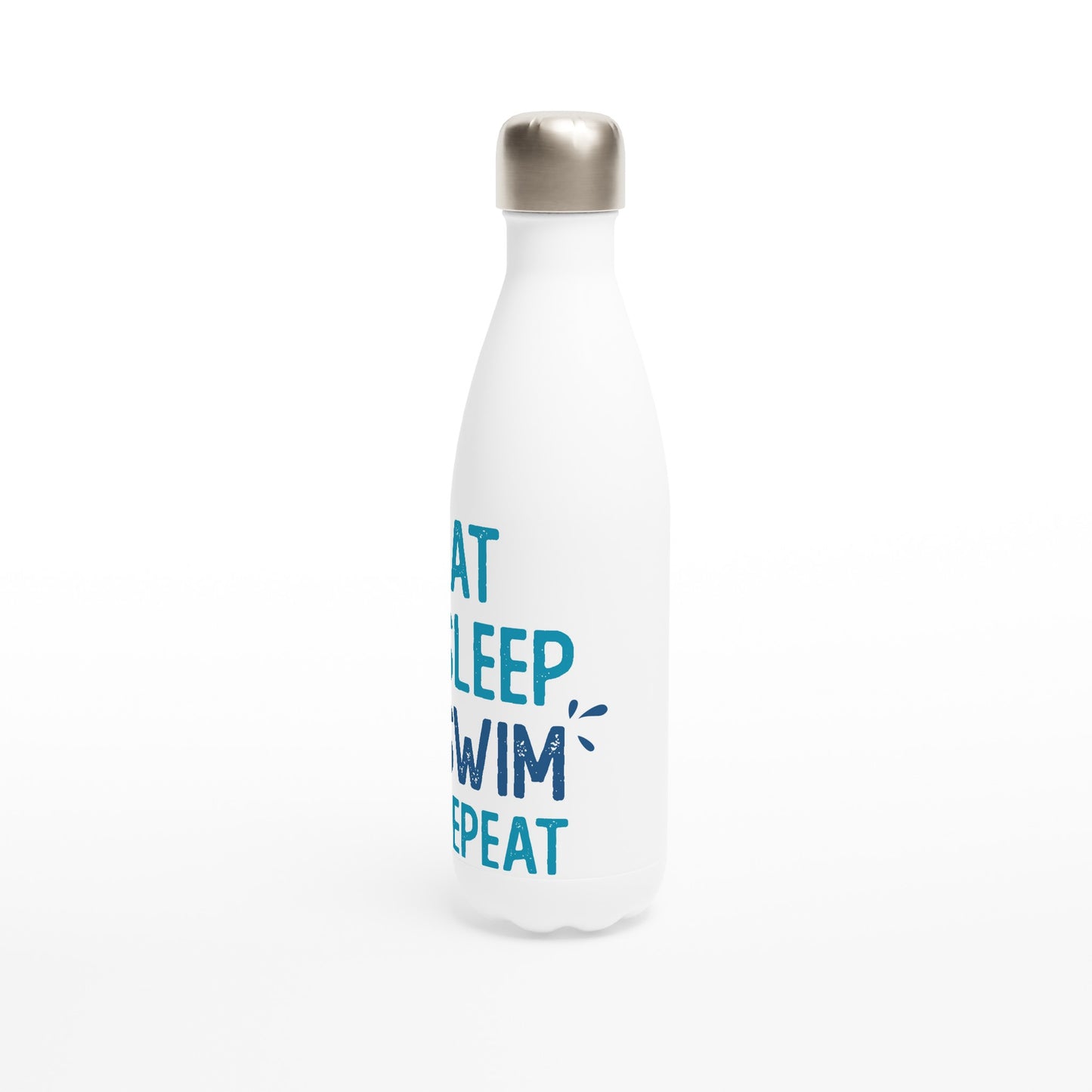 Eat Sleep Swim Repeat: Water Bottle