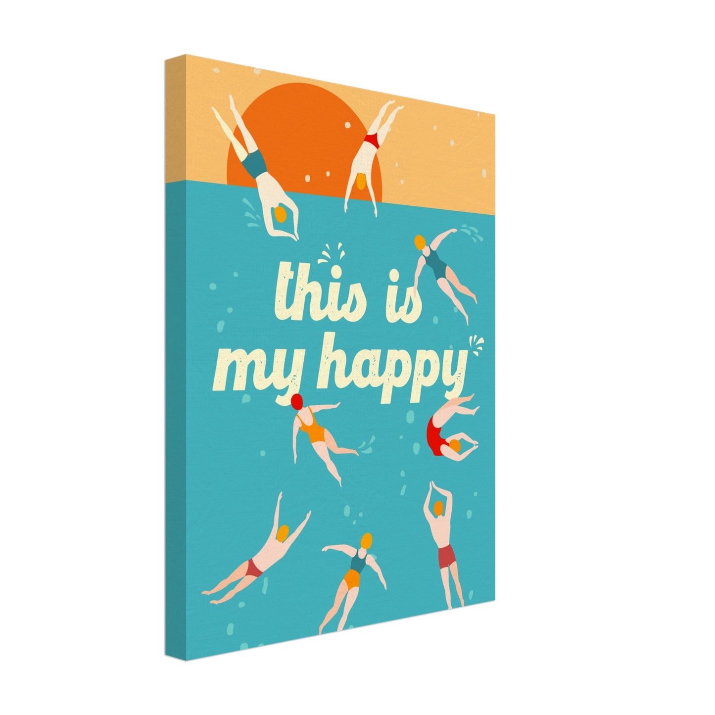 This Is My Happy: Canvas Print