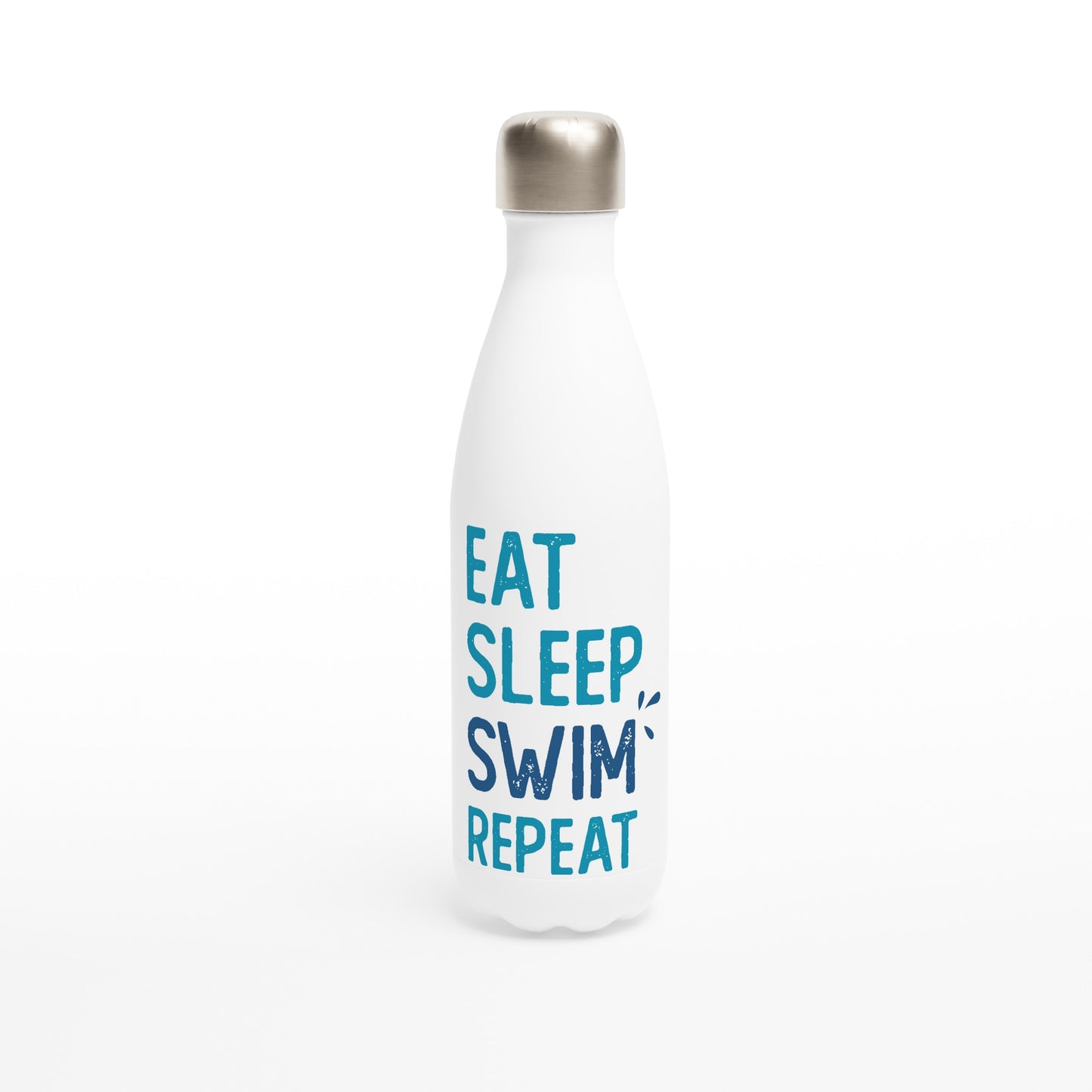 Eat Sleep Swim Repeat: Water Bottle