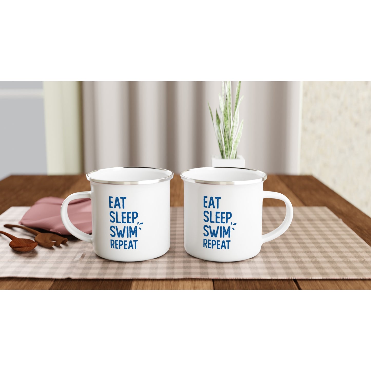 Eat Sleep Swim Repeat: Mug