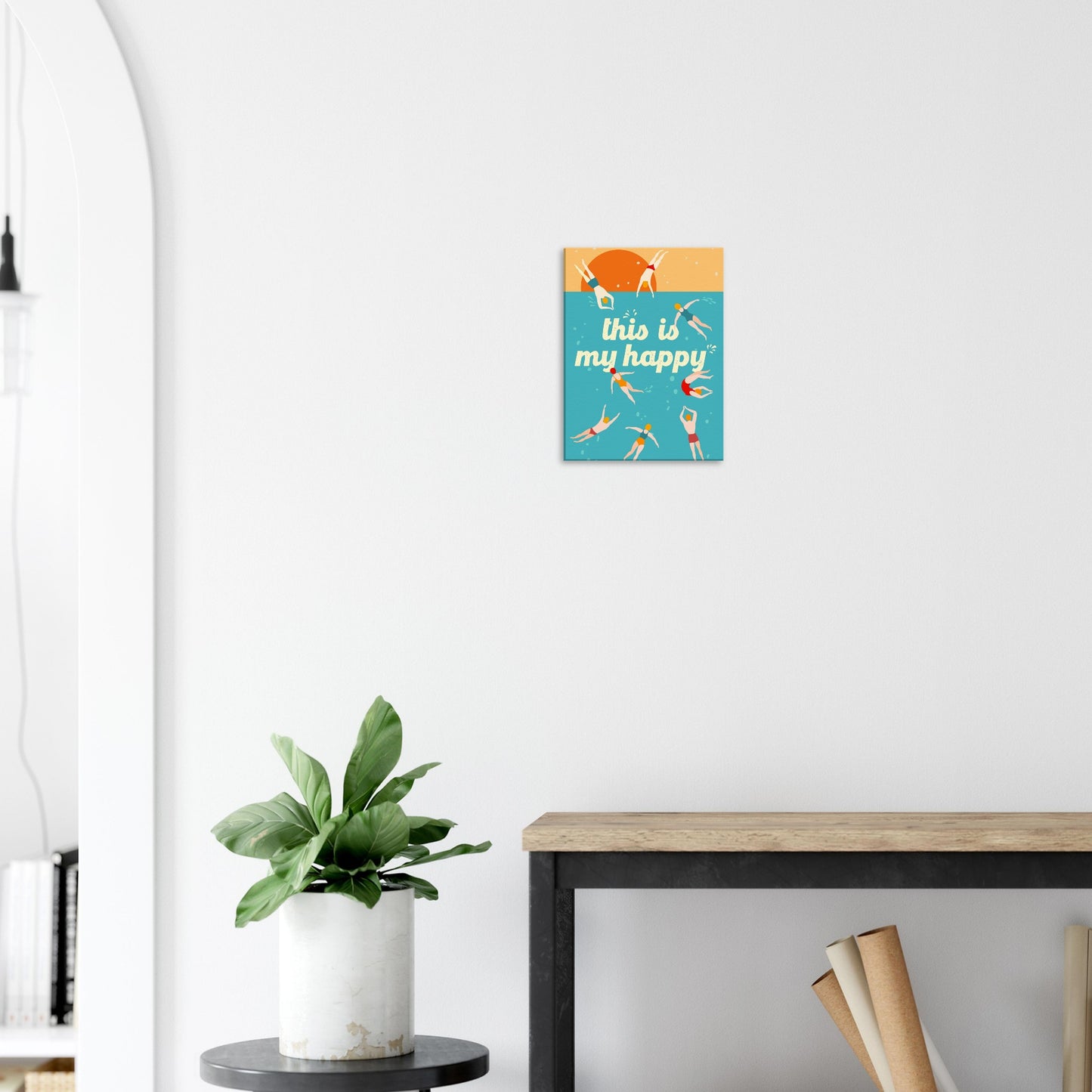 This Is My Happy: Canvas Print