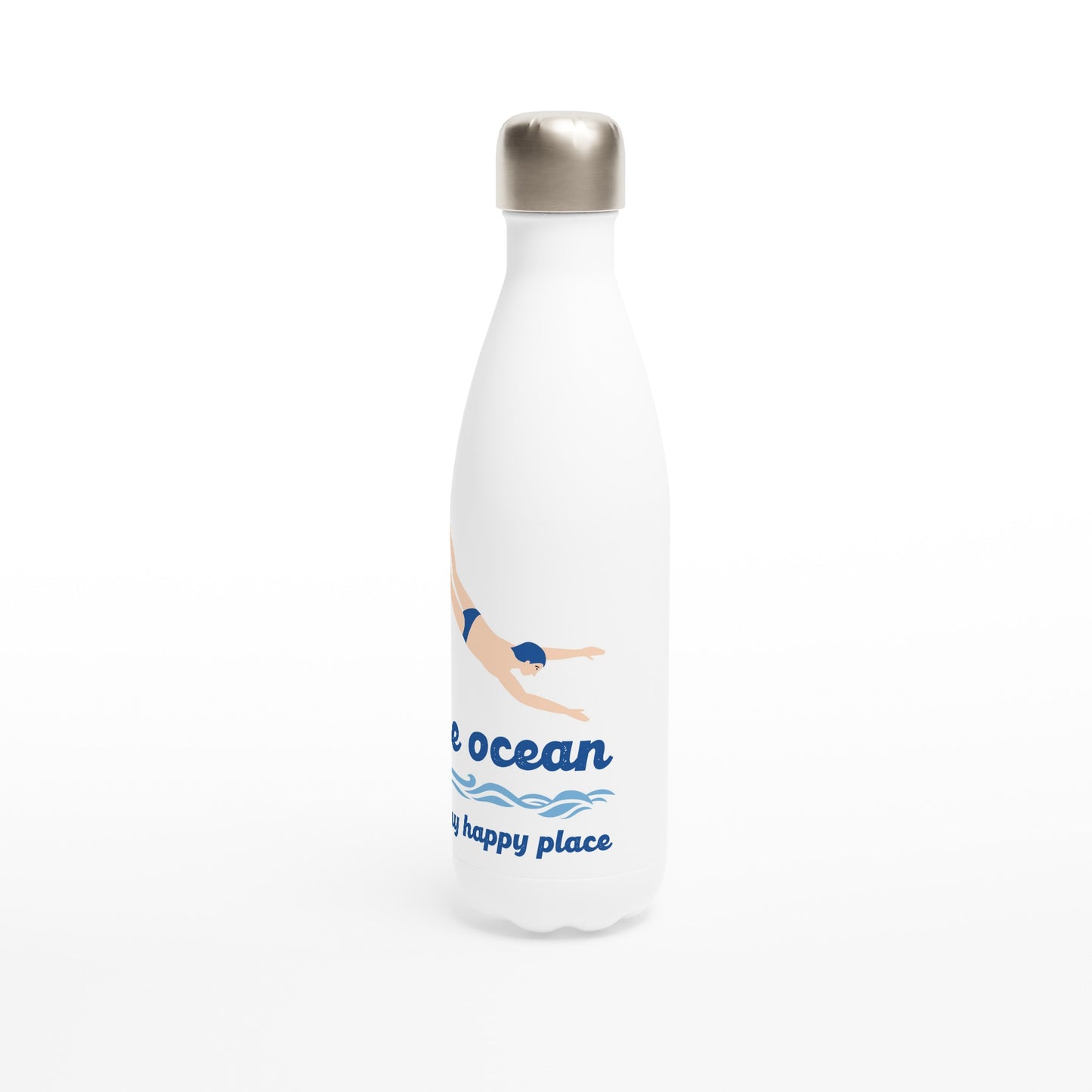 The Ocean: Water Bottle (male swimmer)