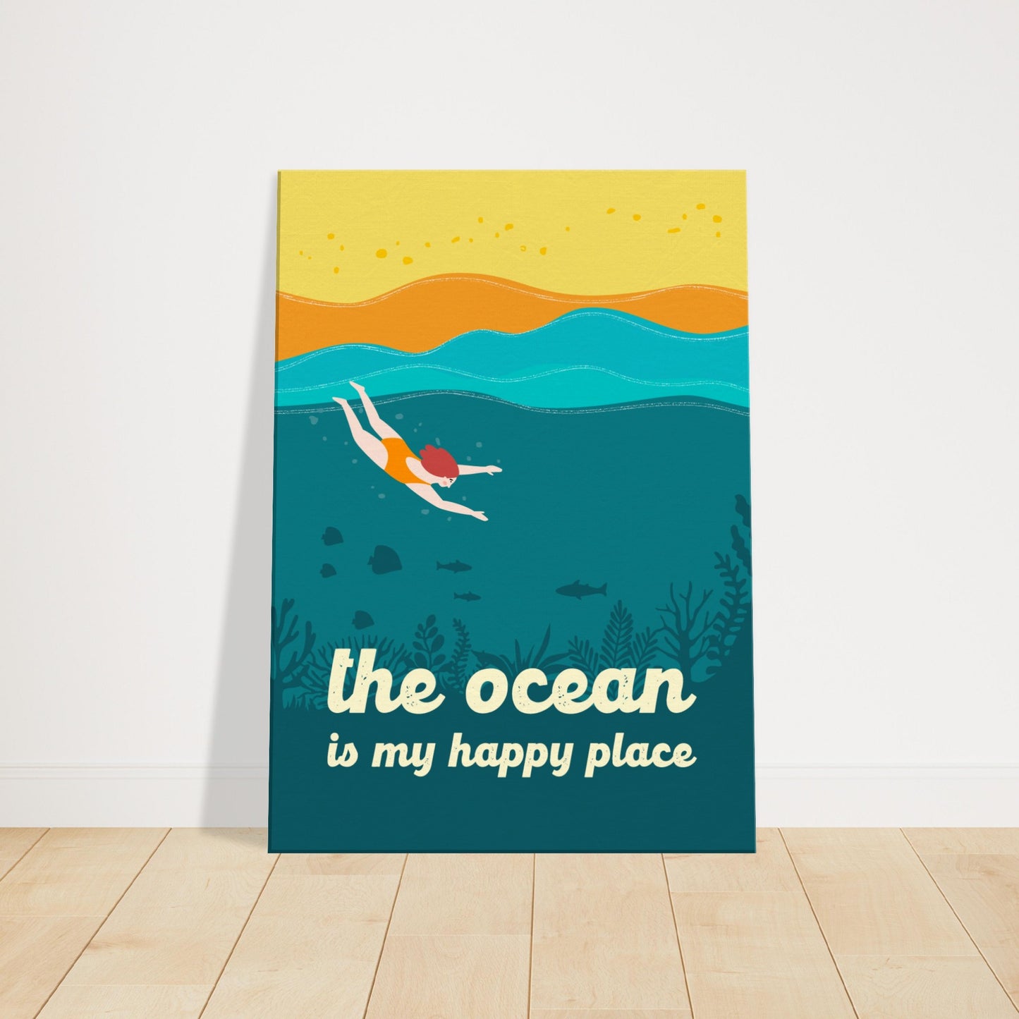 The Ocean: Canvas Print