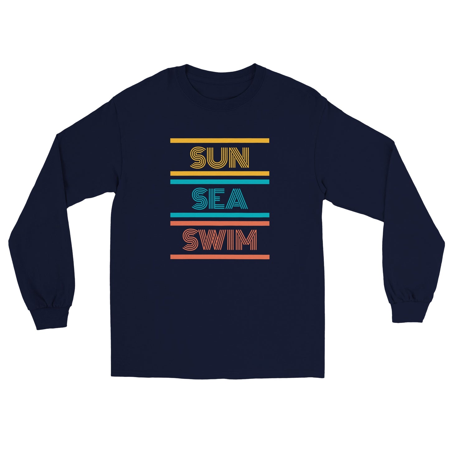 Sun Sea Swim: Longsleeves T-shirt