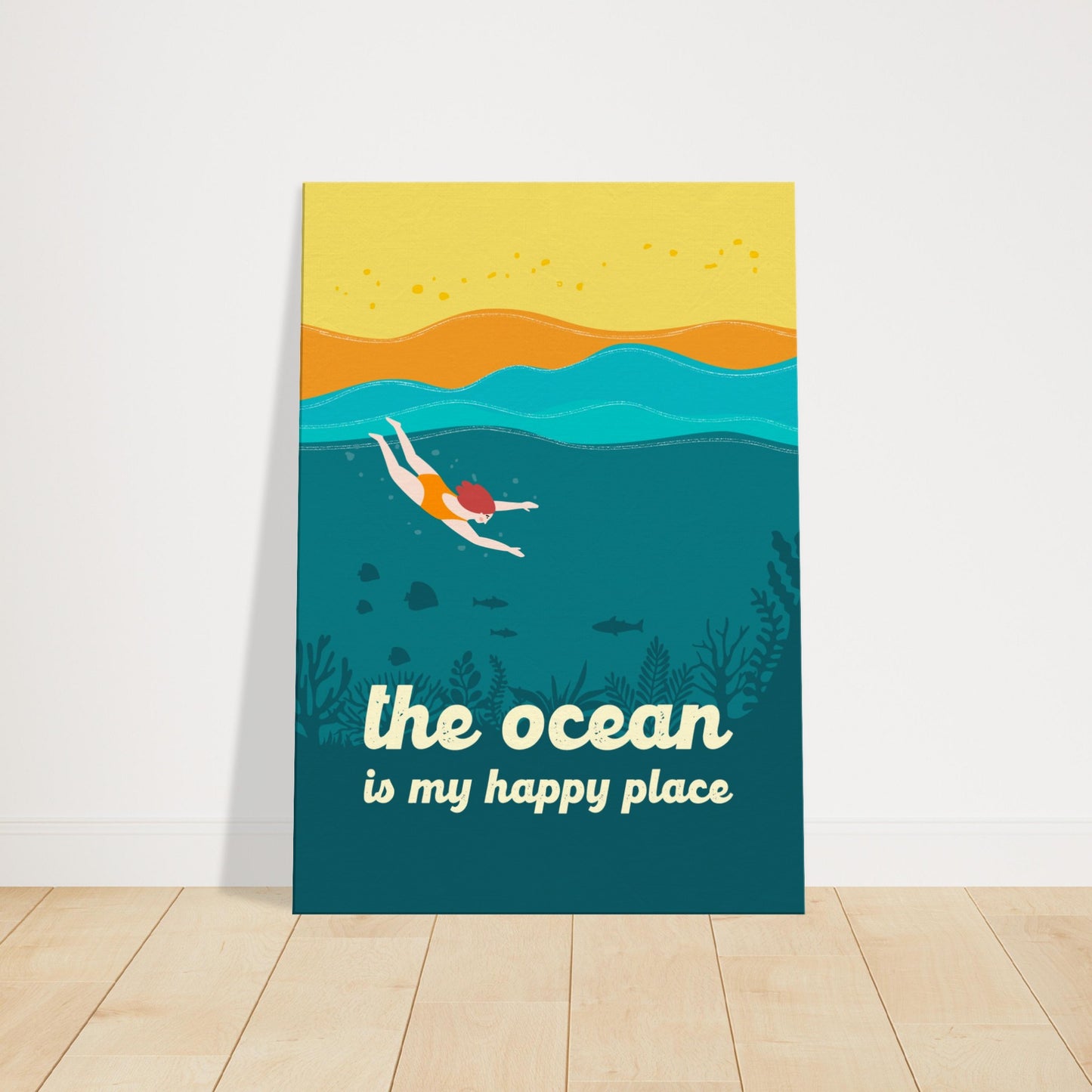 The Ocean: Canvas Print