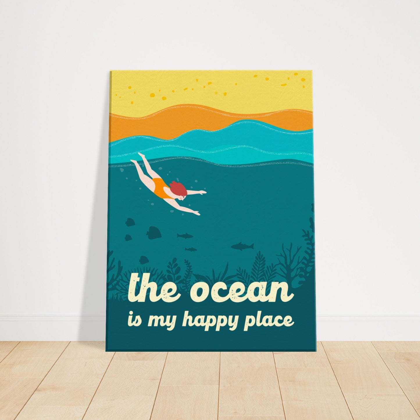 The Ocean: Canvas Print