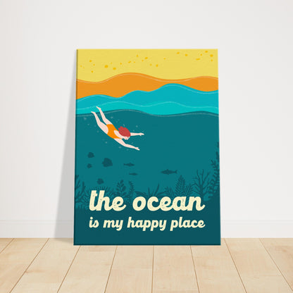 The Ocean: Canvas Print