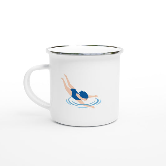 The Ocean (female swimmer): Mug