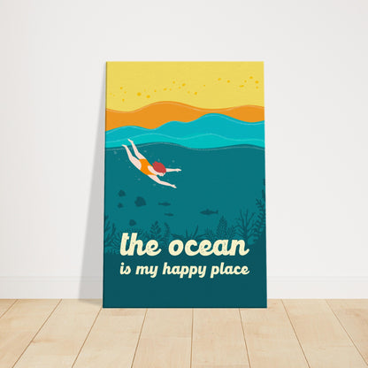 The Ocean: Canvas Print