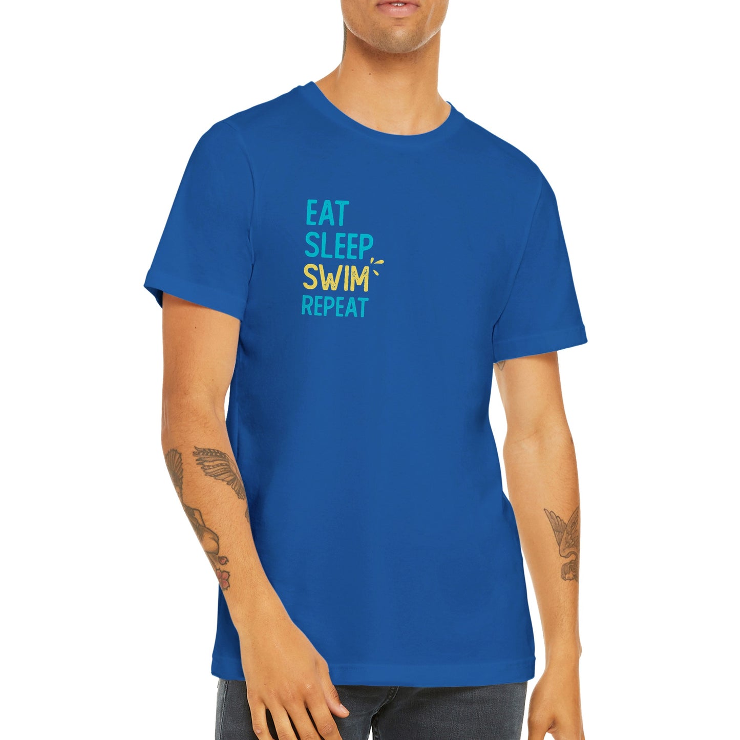 Eat Sleep Swim Repeat: T-shirt